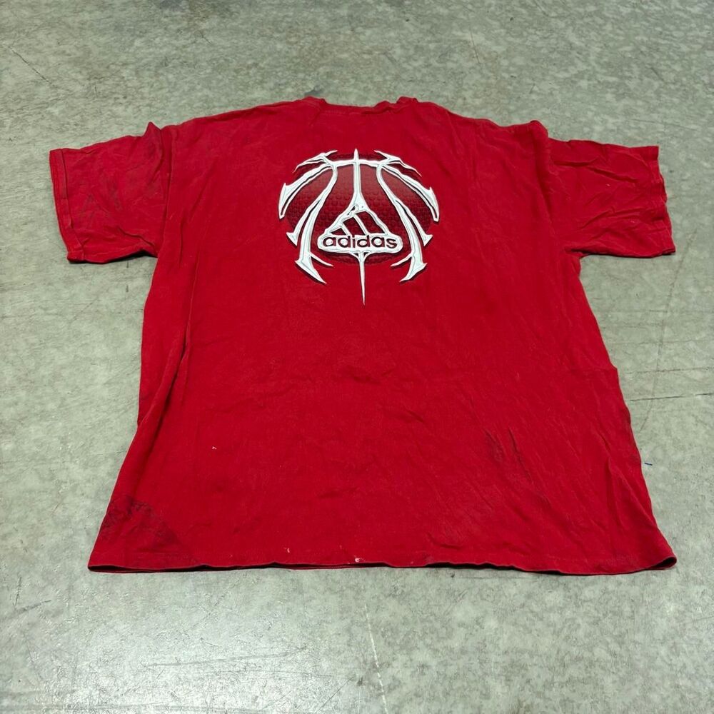 Adidas Men's Red T-shirt